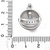 Brass Pendants KK-D367-01P-B-3
