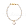 2Pcs 2 Styles Glass Beads Stretch Bracelet Set for Women BJEW-JB11568-3