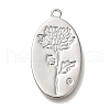 Brass Micro Pave Cubic Zirconia Pendants KK-U038-05P-09-1