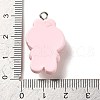 Opaque Resin Pendants RESI-K020-03G-3