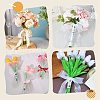 20Pcs 10 Colors Glass & Alloy Angel Brooch JEWB-WR00001-7
