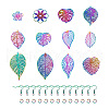 Cheriswelry DIY Dangle Earing Making Kits DIY-CW0001-07-2