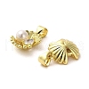 Rack Plating Real 18K Gold Plated Brass Pendants KK-B077-02A-2