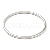304 Stainless Steel Simple Roung Ring Bangles for Women BJEW-F461-01G-P-2