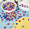 6 colors Opaque Acrylic Beads MACR-TA0001-58-5