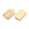 201 Stainless Steel Pendants STAS-N109-236G-2