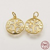 925 Sterling Silver Pendants STER-K029-01G-3