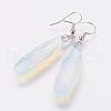 Opalite Dangle Earrings EJEW-G218-A05-2