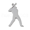 Non-Tarnish 304 Stainless Steel Pendants STAS-B062-01B-P-1
