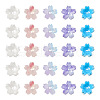 50Pcs 5 Colors Cellulose Acetate(Resin) Beads RESI-TA0001-69-2