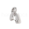 Non-Tarnish 304 Stainless Steel Ice Pick Pinch Bails STAS-Z058-01P-04-1
