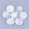 Acrylic Beads X-OACR-T008-01C-1