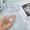 SOFPLATE 25Pcs Aluminum Pendants FIND-SP0002-55B-S-3
