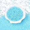 8/0 Inside Colours Transparent Glass Seed Beads SEED-T007-06E-1