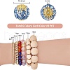   60Pcs 6 Color Handmade Polymer Clay Rhinestone Beads PORC-PH0001-38-4