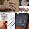 Unicraftale DIY 304 Stainless Steel Cable Chain Necklaces Making Kits DIY-UN0002-44G-5