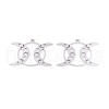 304 Stainless Steel Pendants STAS-N108-35P-1