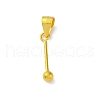 925 Sterling Silver Pendant Bails STER-D301-03G-1