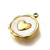 304 Stainless Steel Pendants STAS-R153-03G-02-2