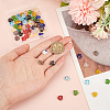 WADORN 2Strands Handmade Lampwork Beads Strands GGLA-WR0001-01-3