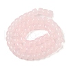Baking Plating Glass Beads Strands GLAA-H036-01E-4