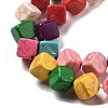 Synthetic Turquoise Beads Strands G-B140-B01-02-3