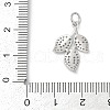 Brass Micro Pave Cubic Zirconia Pendants KK-U062-25P-3