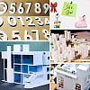 PVC Foam Boards DIY-WH0224-84-6