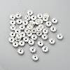Iron Rhinestone Spacer Beads X-RB-A008-8MM-S-3