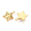 Ion Plating(IP) 304 Stainless Steel Pendants STAS-N112-19G-2