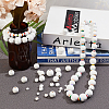Dyed Natural Wood Beads WOOD-PH0001-08-6