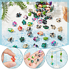  108Pcs 9 Colors Synthetic Turquoise Dyed Beads G-NB0005-43-4