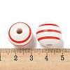 Printed Wood European Beads WOOD-G022-14B-3