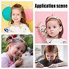  60Pcs 3 Style Cute Spray Painted Iron Snap Hair Clips PHAR-NB0001-07-5