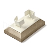 Imitation Leather Jewelry Bangle Display Stands ODIS-K005-08-2