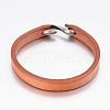 Cowhide Leather Bracelets BJEW-G575-09B-1
