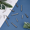 SUPERFINDINGS 12Pcs 3 Styles Alloy Cord Ends FIND-FH0009-21-4