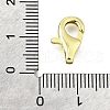 Brass Lobster Claw Clasps KK-V007-32G-3