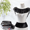 Tassel PET Polyester Ribbon Trim OCOR-WH0082-230D-4