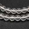 Synthetic Quartz Round Bead Strands PIEG-J002-16-6mm-3