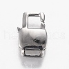 Tarnish Resistant Polished 316 Surgical Stainless Steel Lobster Claw Clasps STAS-Z013-07A-2