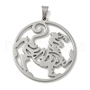 304 Stainless Steel Pendants STAS-M067-05P-1