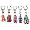 Halloween Acrylic Gnome Pendant Decoration HJEW-YW00031-01-2