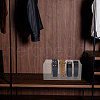 5 Grids Acrylic Belt Storage Rack CON-WH0086-071-7