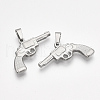 Non-Tarnish 304 Stainless Steel Pendants STAS-T045-31P-3