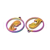 Ion Plating(IP) 304 Stainless Steel Pendants STAS-L020-034RC-2