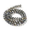 Electroplate Glass Beads Strands EGLA-A034-T8mm-B19-2