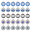 DICOSMETIC 30Pcs Luminous Glass Pendants FIND-DC0001-80-1