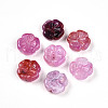 Transparent Acrylic Beads X-TACR-T028-40D-2