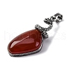 Natural Carnelian(Dyed & Heated) Pendants G-K338-42AS-06-2